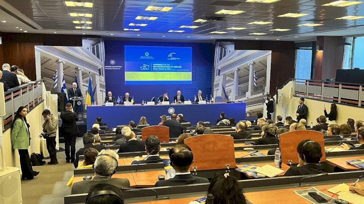 Conferência em Atenas sobre a reconstrução da Ucrânia