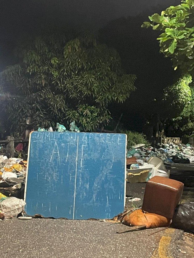 População cobra providências sobre lixo acumulado no canal do galo